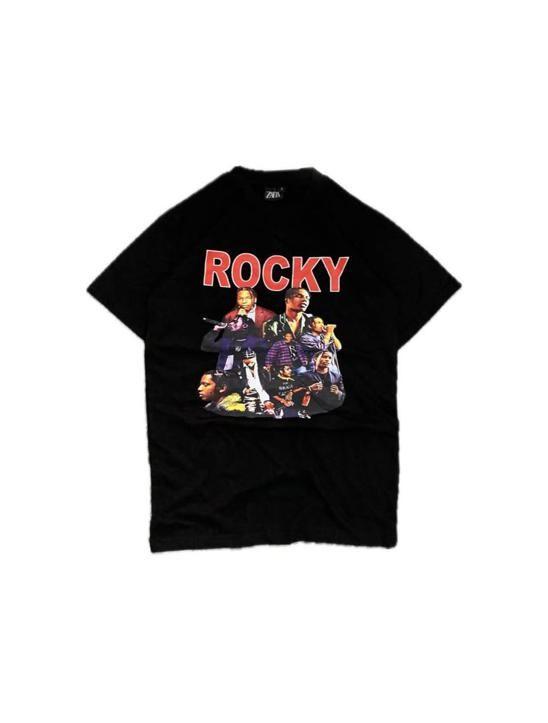 A$AP Rocky Rap Legend Graphic Tee - THRIFTTEE